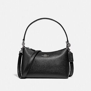 Coach black leather Lewis shoulder bag - F80058